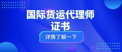 國(guó)際貨運(yùn)代理師證 考試難度、核心職責(zé)與證書(shū)價(jià)值全解析